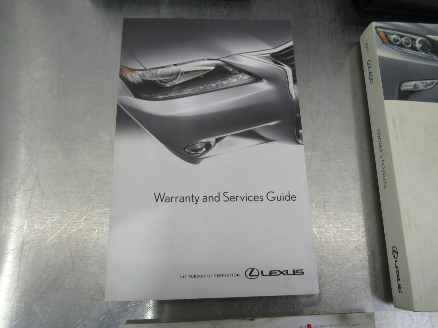 W001 17 2017 LEXUS GX460 OWNERS MANUAL