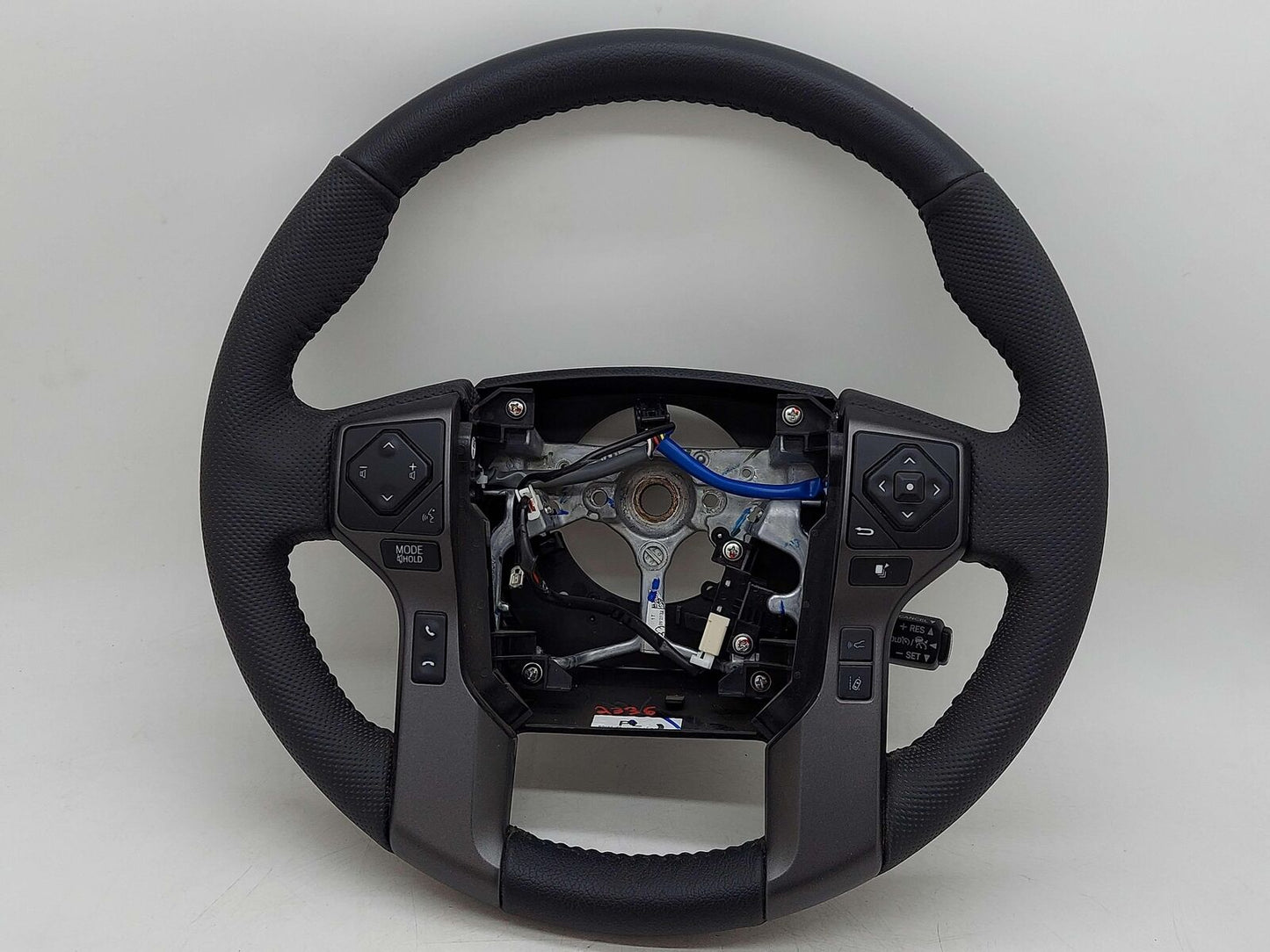 16-23 TOYOTA TACOMA STEERING WHEEL BLACK LC27 TRD OFFROAD CREW