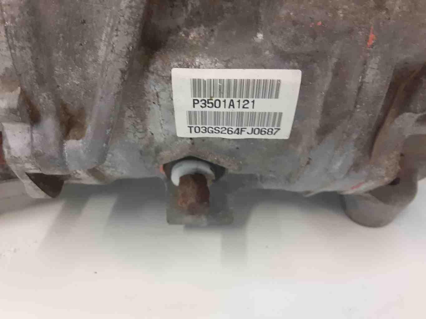 08-15 MITSUBISHI EVO EVOLUTION X REAR Differential Carrier P3501A121 80KM'S