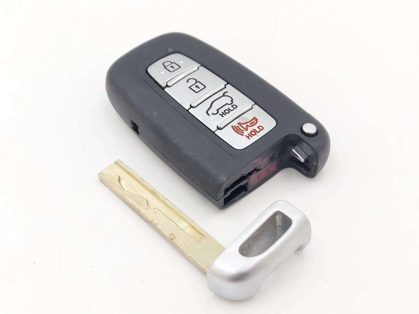 12-17 HYUNDAI VELOSTER KEY LESS ENTRY REMOTE FOB 4 BUTTON HIDDEN KEY *SCUFFS*