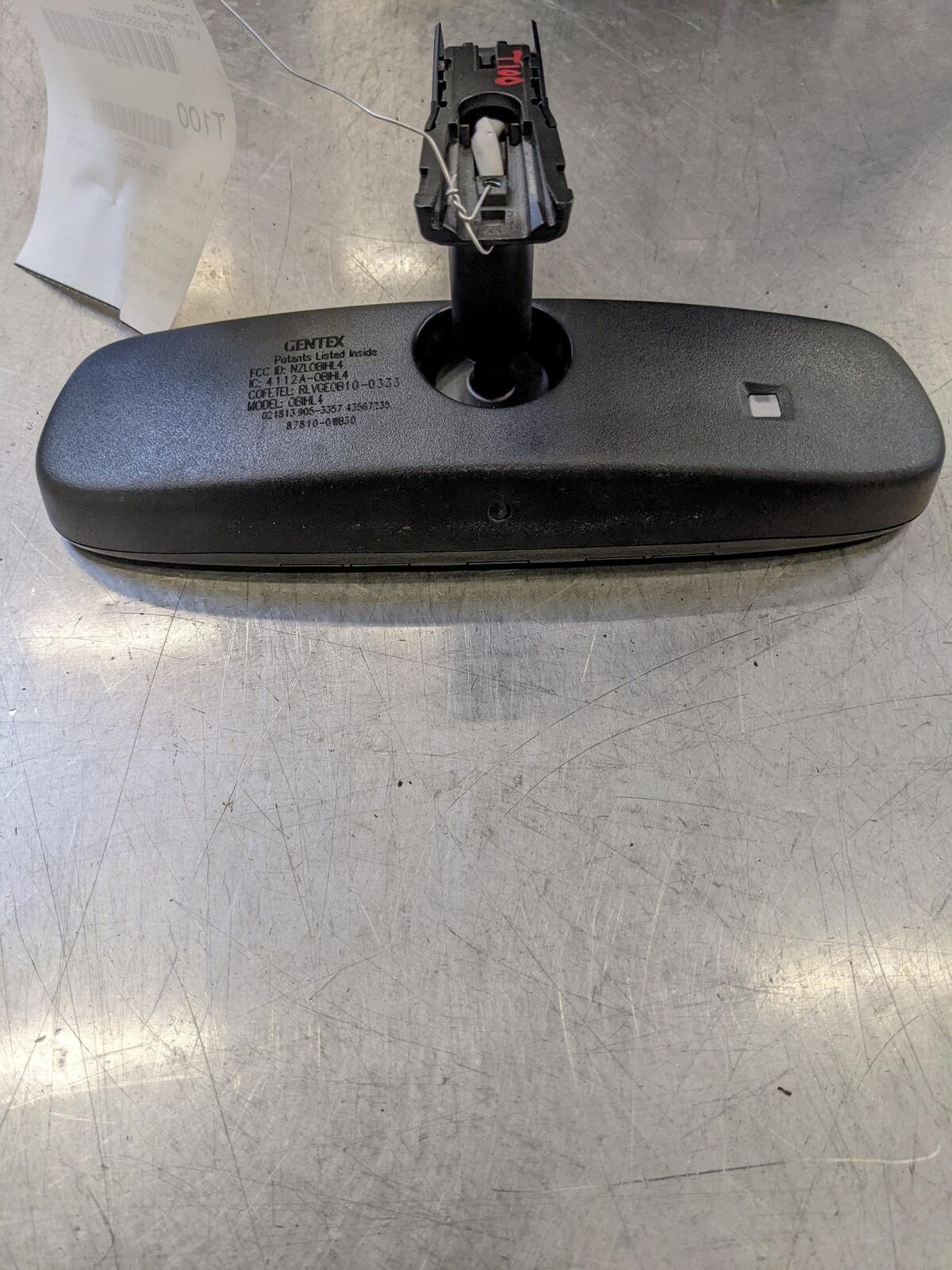 💥13-15 LEXUS ES350 Rear View Mirror Black Garage Door Navigation 87810-0WB30💥