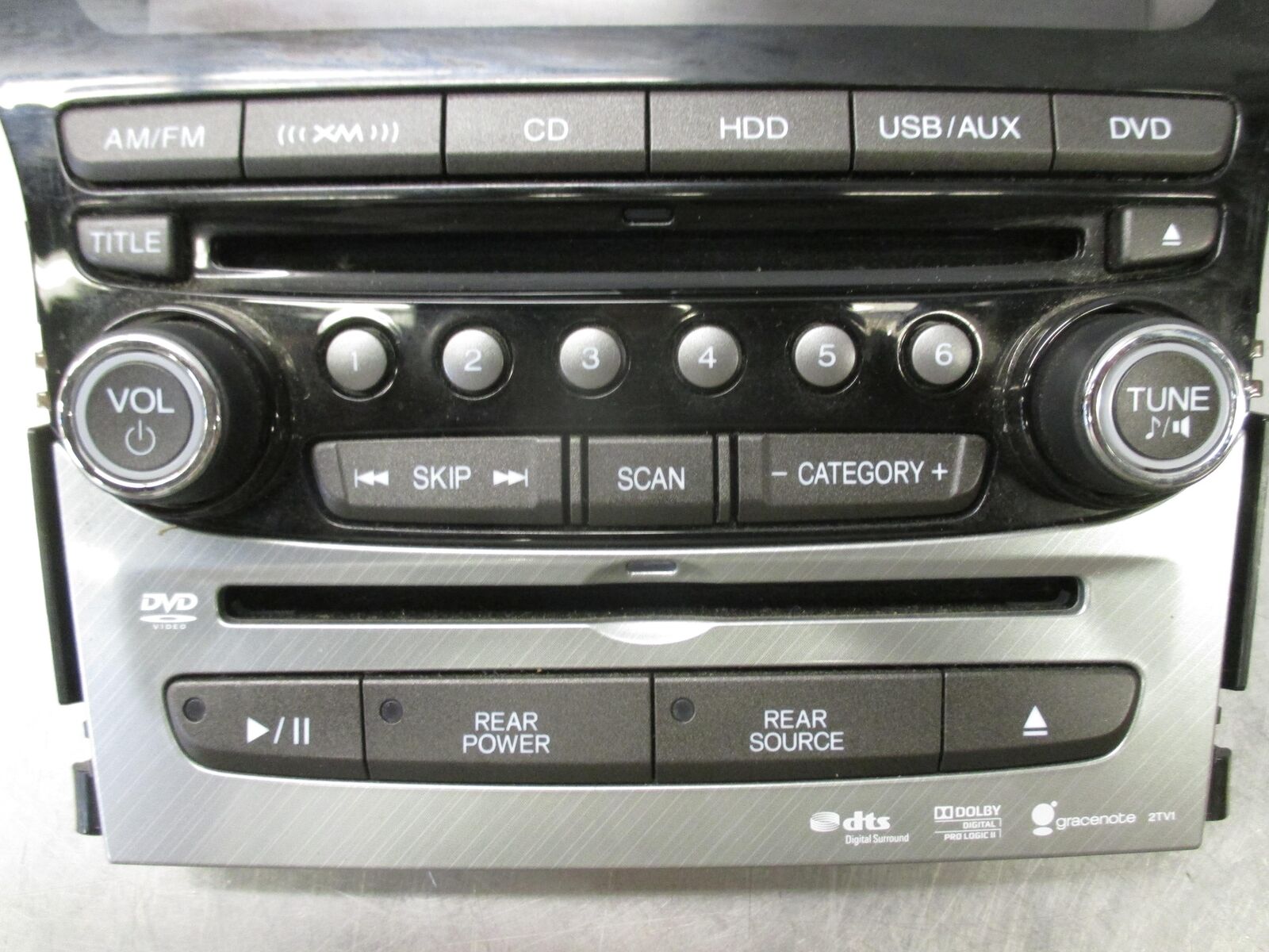 12-15 HONDA PILOT Am Fm CD Control Panel EN-19775Z02 SAJTG3805D