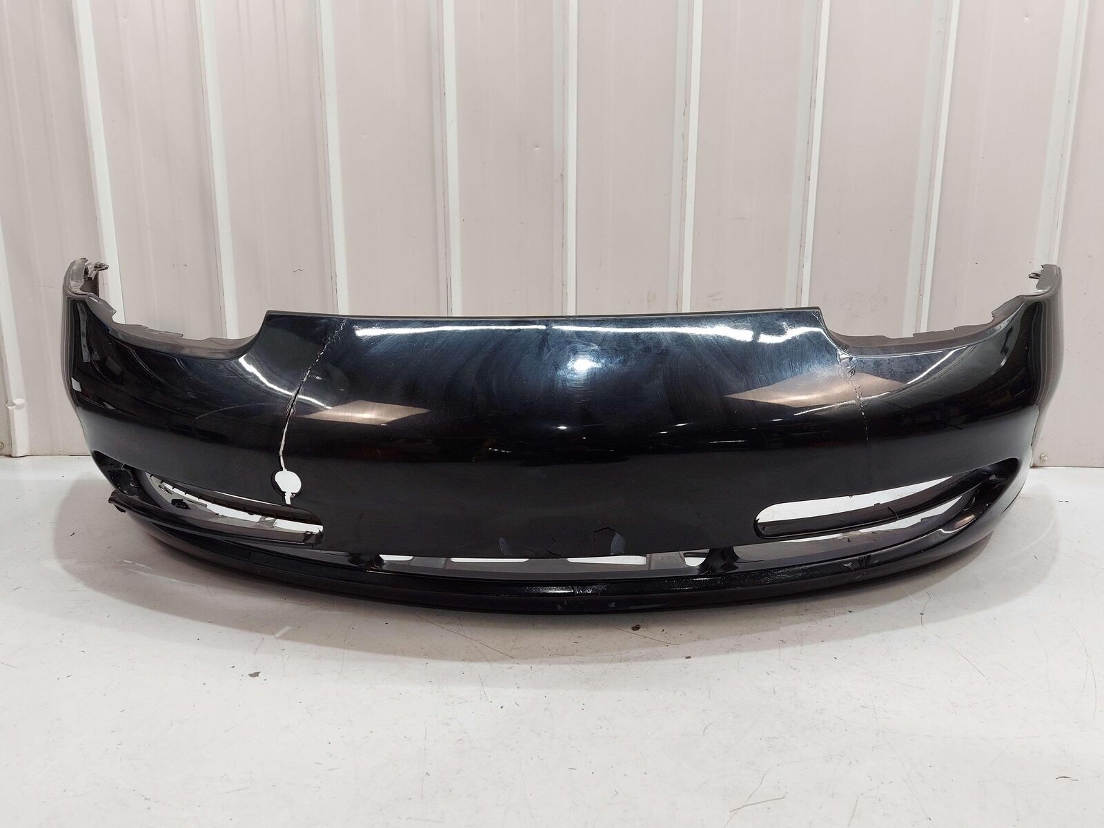 99-05 PORSCHE 911 996 CARRERA FRONT BUMPER BLACK *NOTES ROUGH CRACKED!*