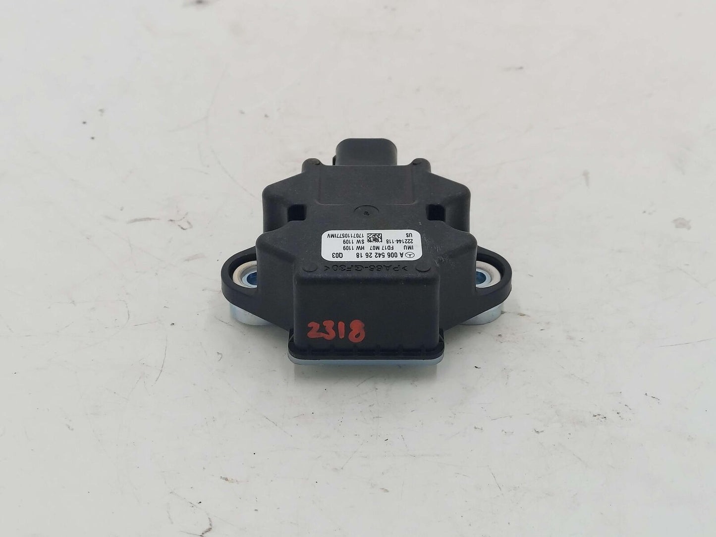 2018 Mercedes GLE63s Yaw Rate Speed Sensor A0065422618