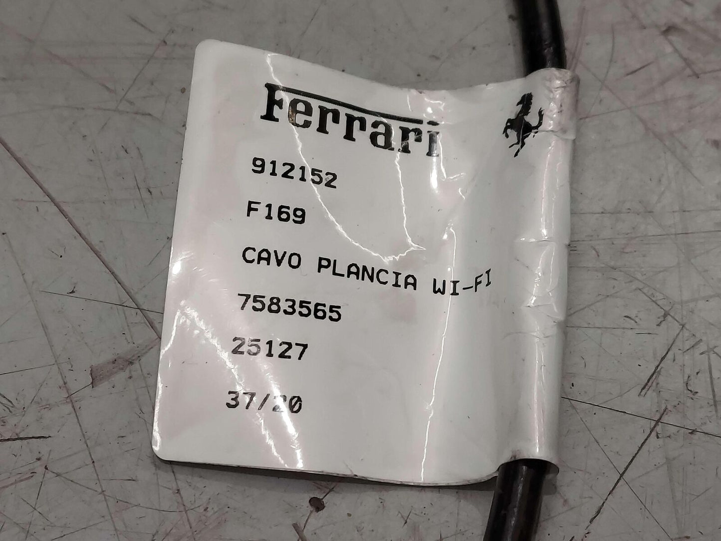 2021 FERRARI ROMA F169 DASH WIRE WIRING HARNESS 961026 7583565