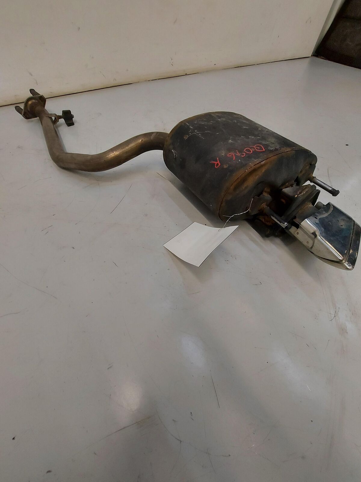 15-22 LEXUS RC350 LH LEFT EXHAUST MUFFLER F SPORT 1744031210