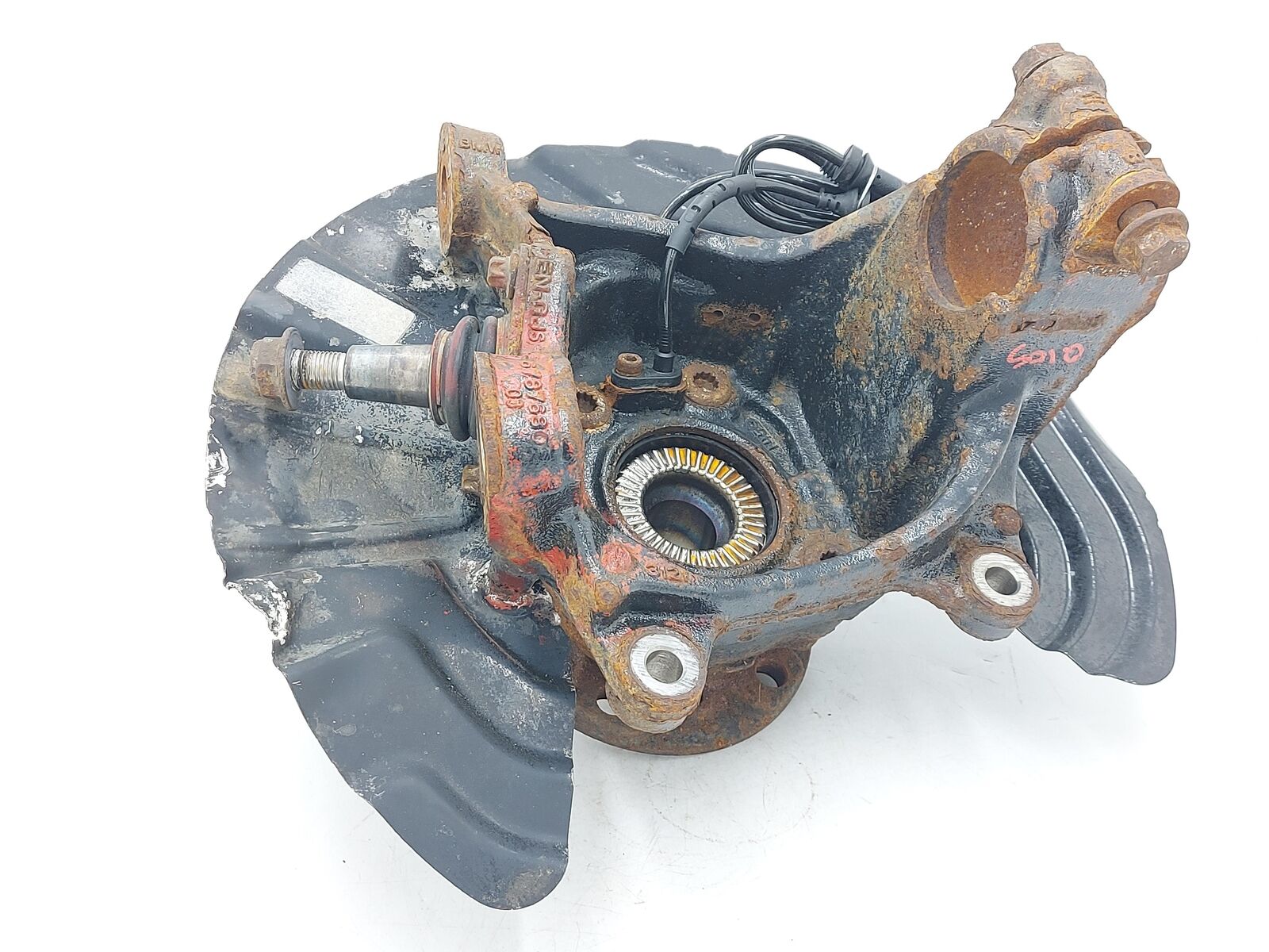 11-17 BMW X3 F25 Front RH Right Spindle Knuckle W/ Abs 34106787514 157K KM'S awd