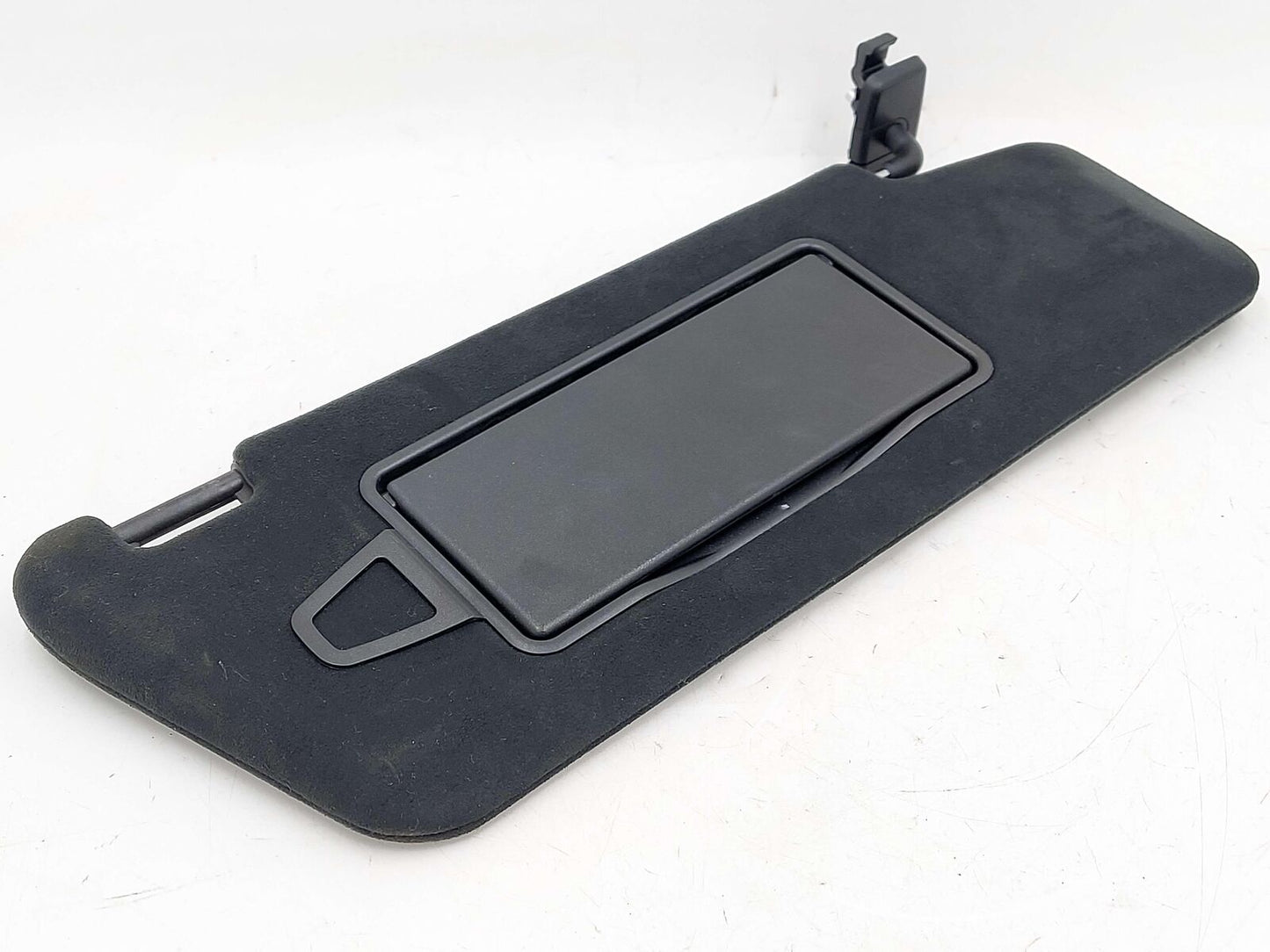 12-16 MERCEDES CLS63S AMG W218 RIGHT SUN VISOR BLACK SUEDE ALCANTARA 800A