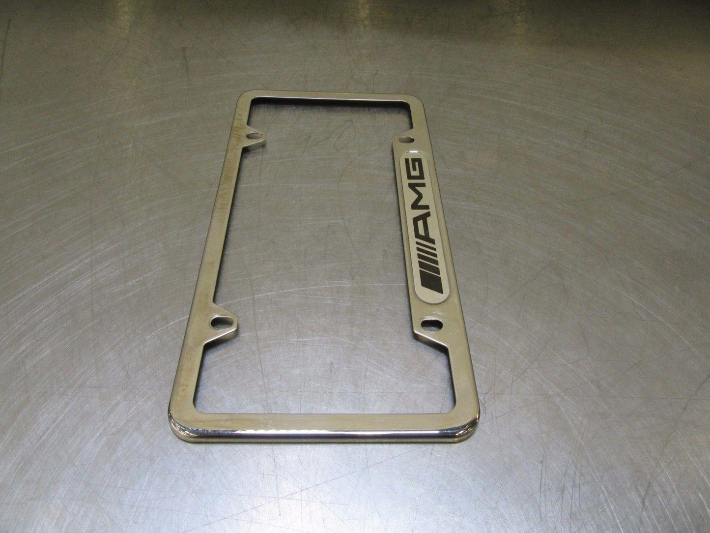 L022 2010 MERCEDES ML CLASS ML 63 AMG LICENSE PLATE BRACKET