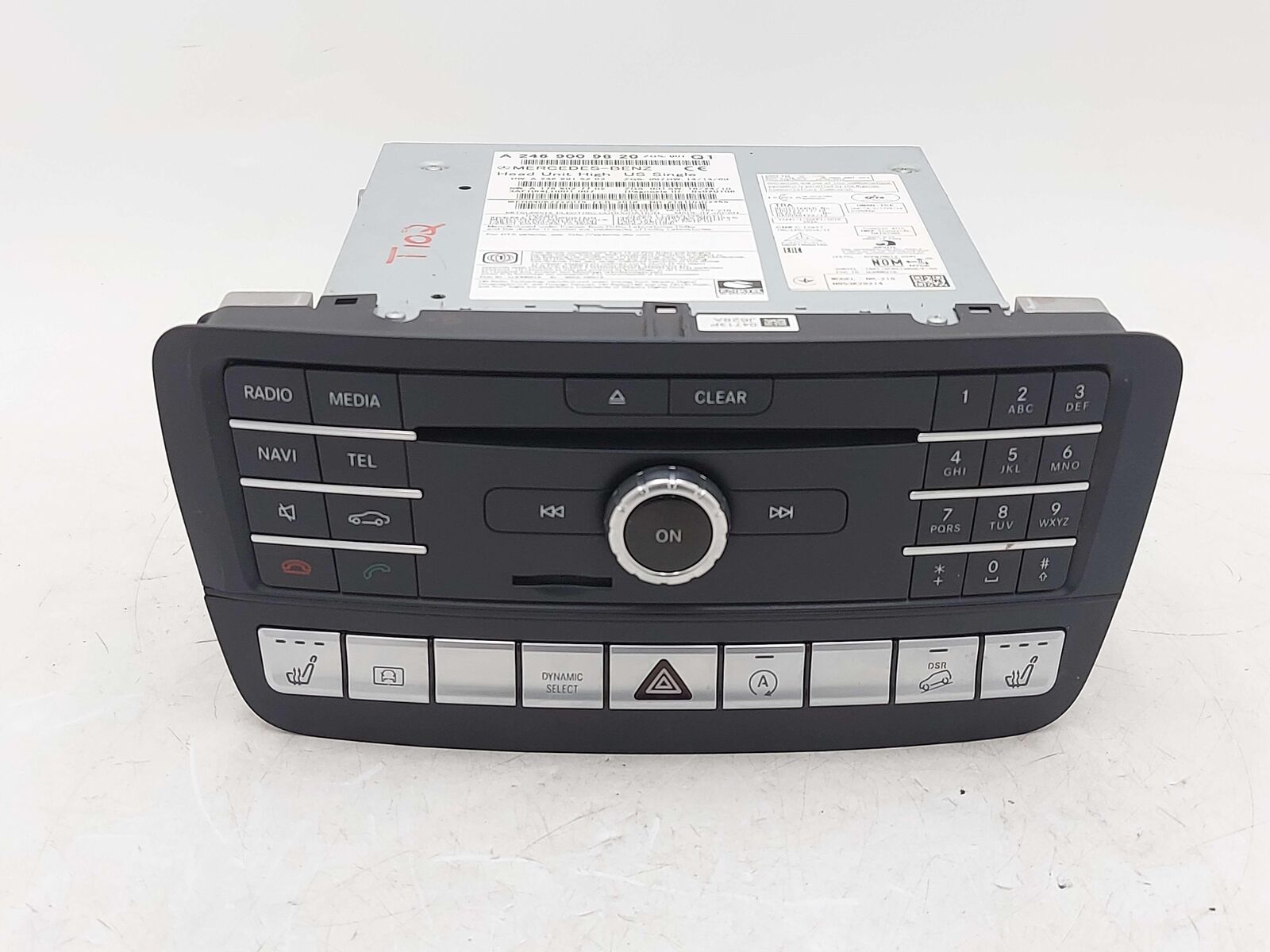 18-20 Mercedes GLA250 Navigation Radio Audio AM FM CD Receiver A2469009820 *Note