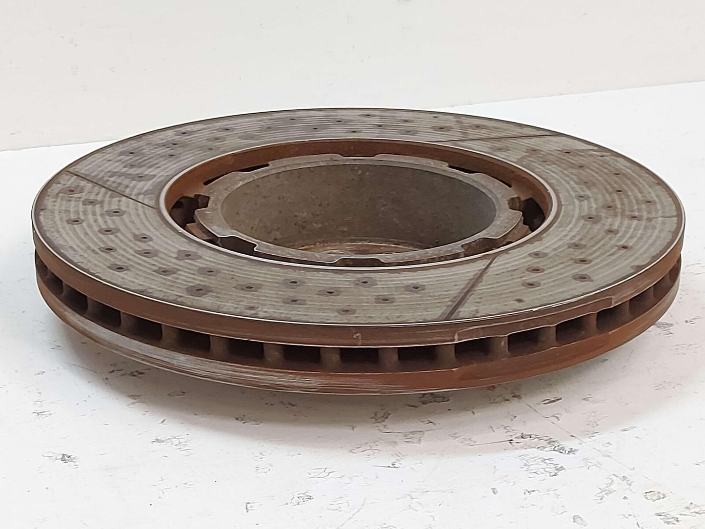 12-18 Mercedes W218 CLS63S AMG FRONT LEFT RIGHT BRAKE DISC ROTOR