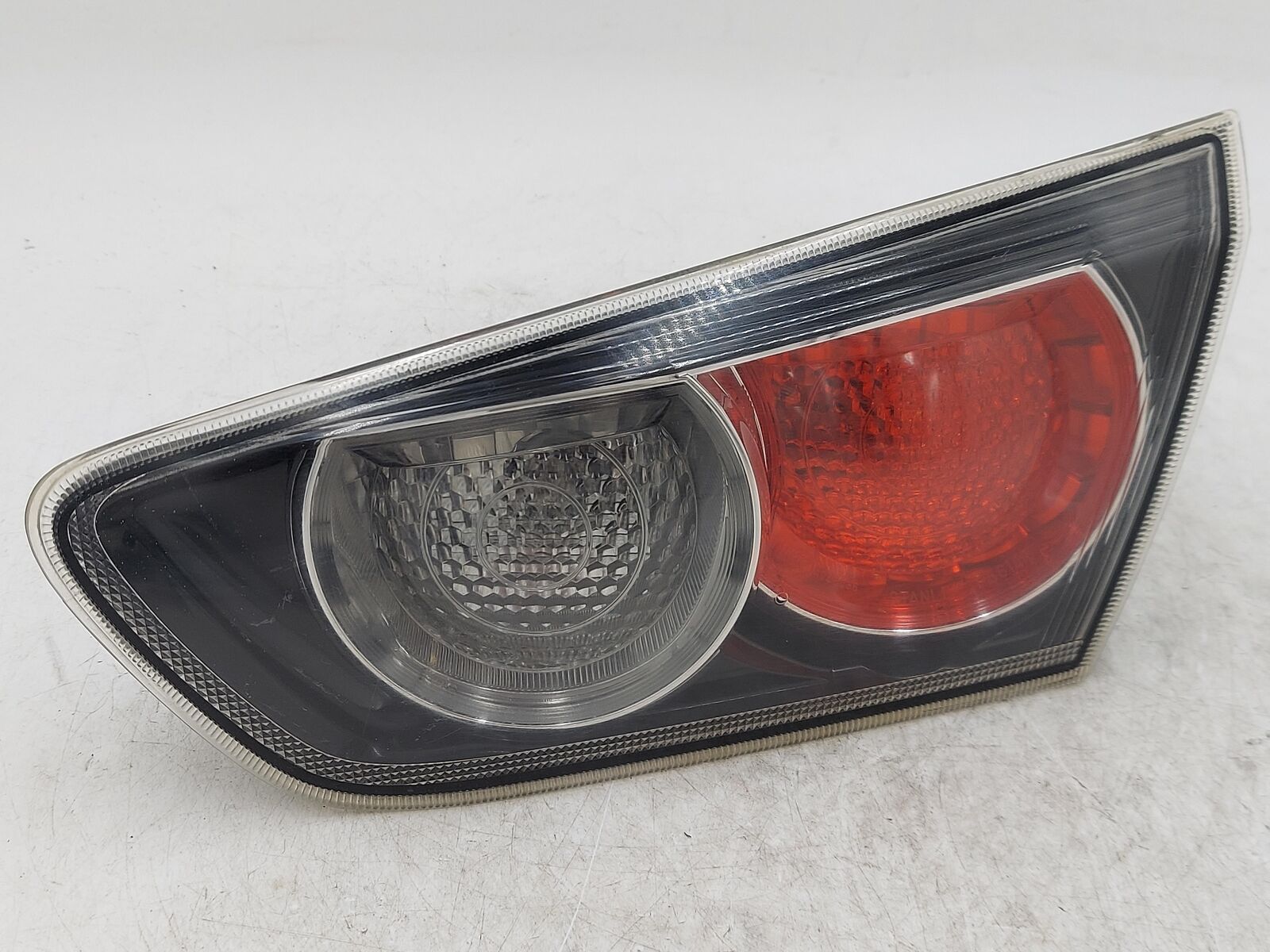 08-16 Mitsubishi Lancer RH Right Inner Trunk Deck Lid Tail Light Lamp Sedan