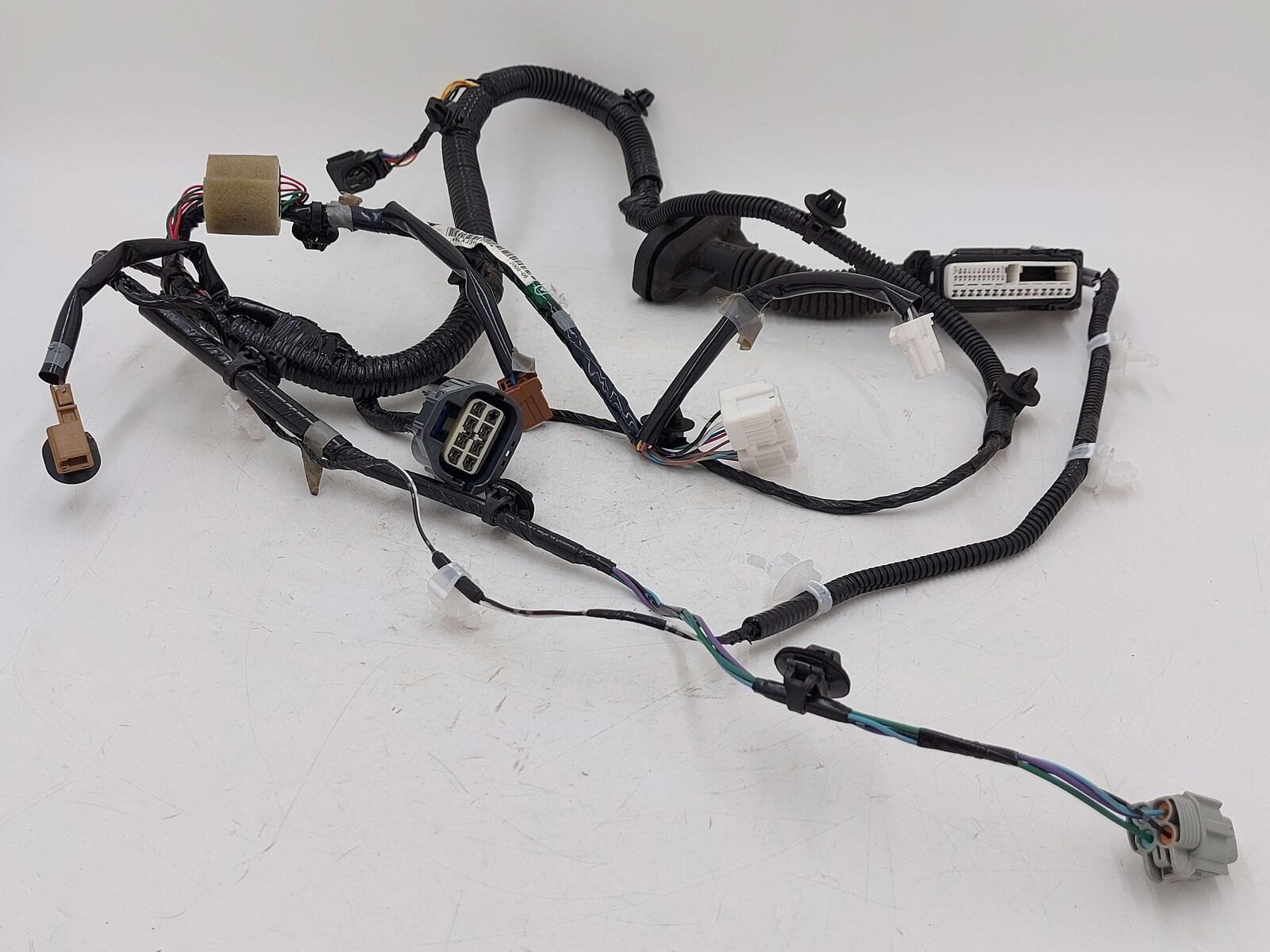 2009 Nissan GTR GT-R R35 LH Left Door Wire Wiring Harness 24125JF10C