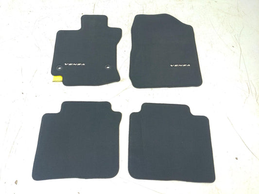 15 TOYOTA VENZA Floor Mats *Brand New* 4 Pieces Black PT206-0T140-20