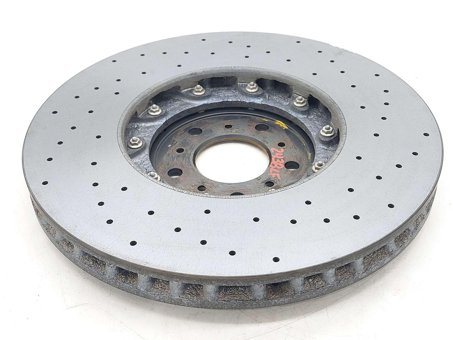 2024 ASTON MARTIN DB12 VOLANTE FRONT LEFT BRAKE DISC ROTOR CARBON CERAMIC *NOTE