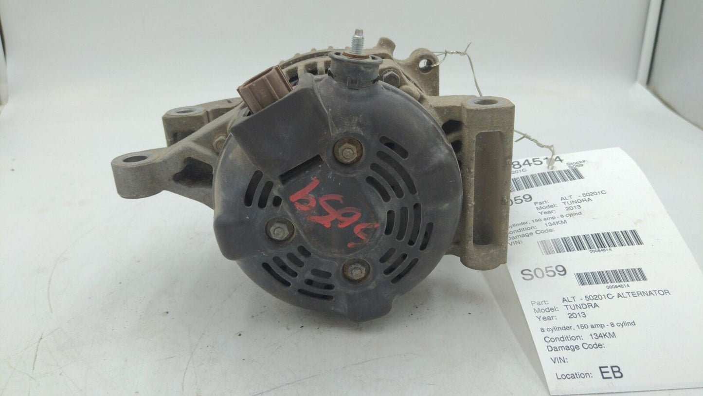 07-21 TOYOTA TUNDRA Alternator 27060-0s020 8 cylinder 150 amp 134K KM's