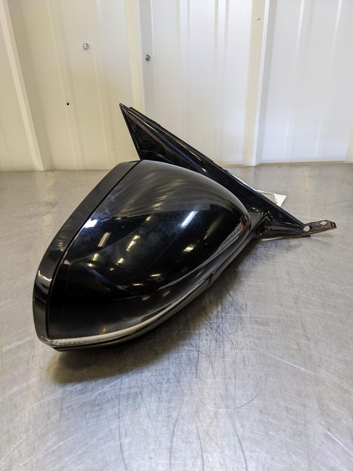 10-15 JAGUAR XF RH Right Door Mirror Black Blind Spot Alert