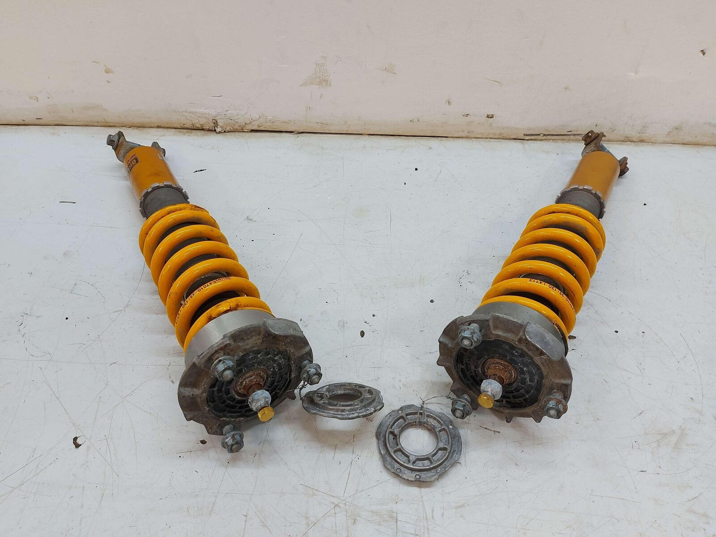 Ohlins Adjustable Coil Strut Set Porsche 911 997 Turbo Turbo AWD *DAMAGE NOTES*