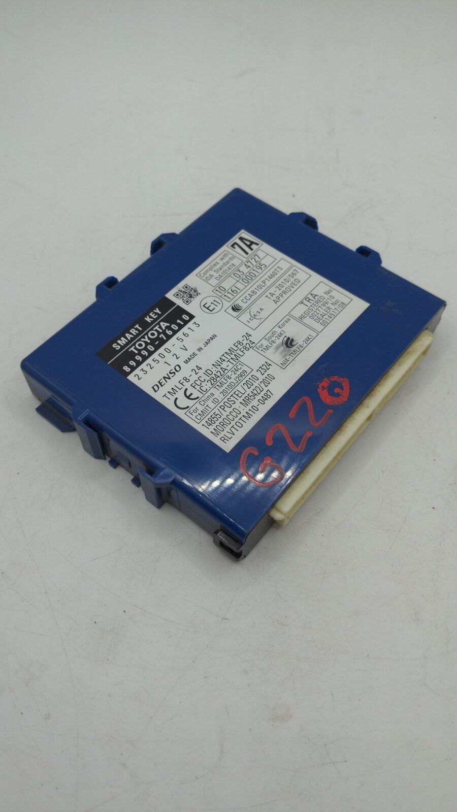 11 12 LEXUS CT200H 89990-76010 smart key computer control module