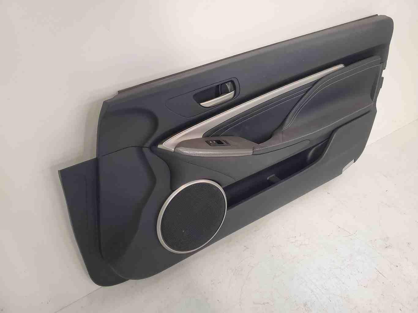 15-17 LEXUS RC350 FRONT RH RIGHT DOOR TRIM PANEL BLACK