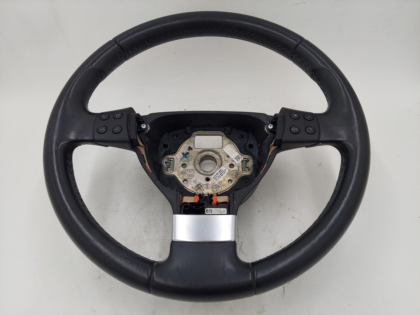 09-11 VW Tiguan Steering Wheel Black *Misc Marks* 1K0959542B 1Q0419091