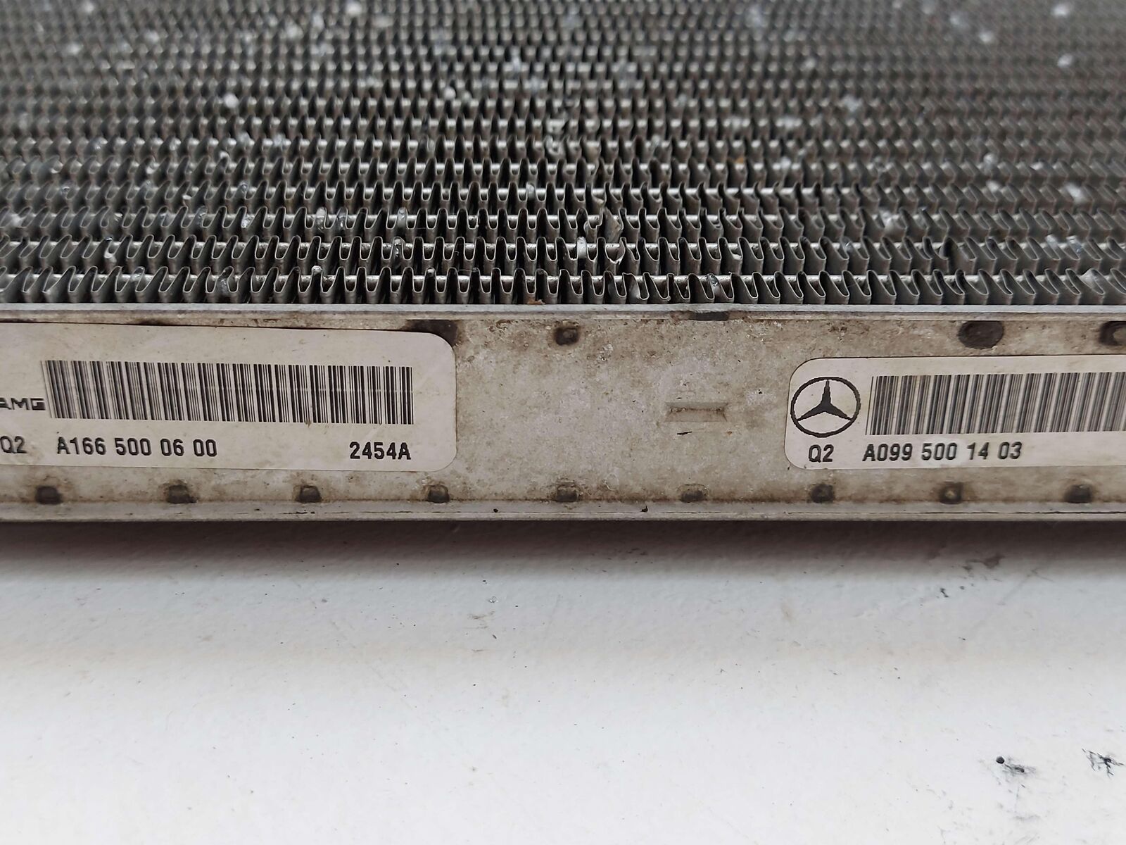 13-16 MERCEDES GL63 AMG X166 RADIATOR ENGINE INTERCOOLER WATER COOLER