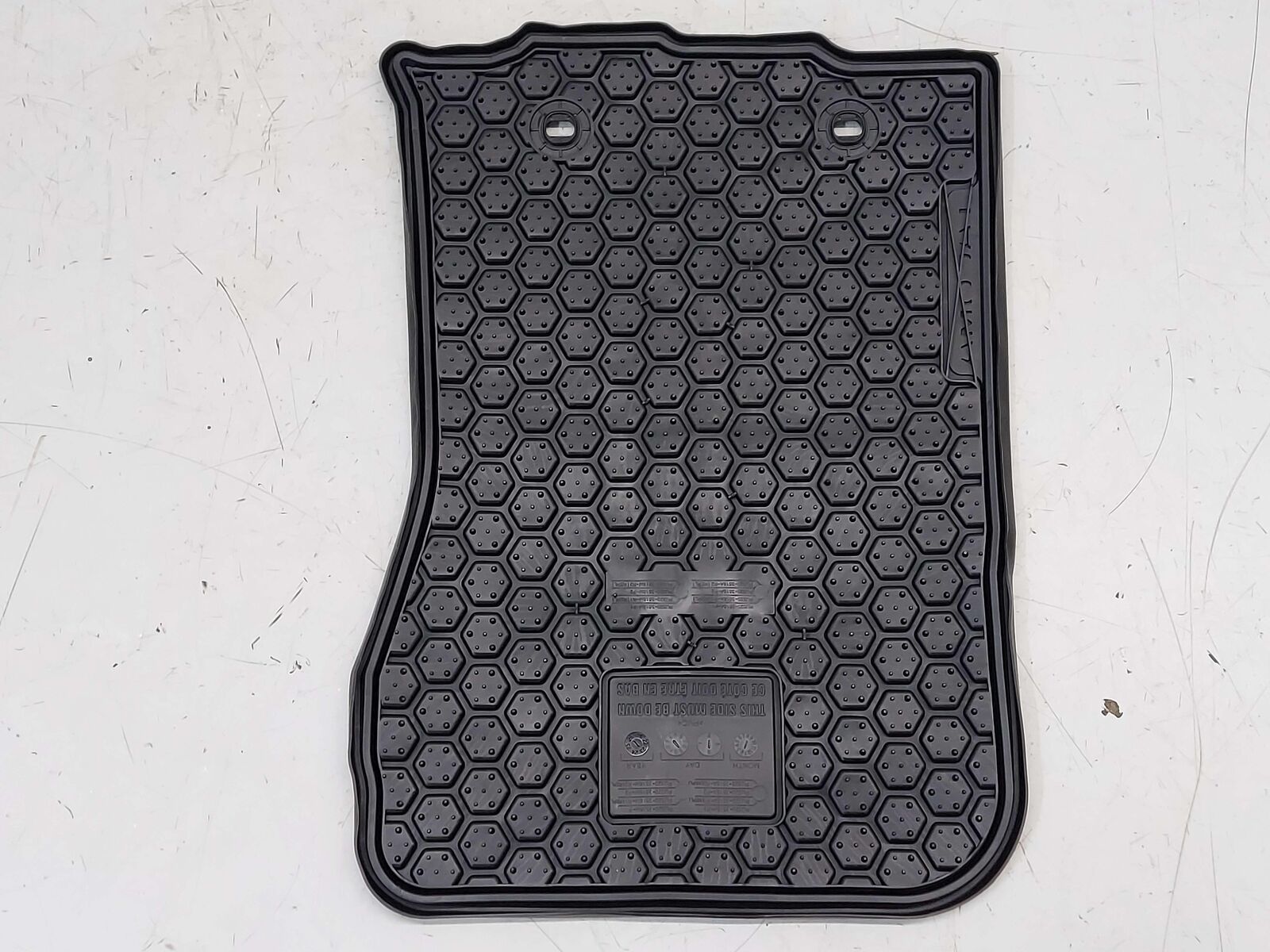 2018 TOYOTA TACOMA FLOOR MAT BLACK RUBBER OEM CREW CAB PU320-3518A-R2 NEW IN BAG