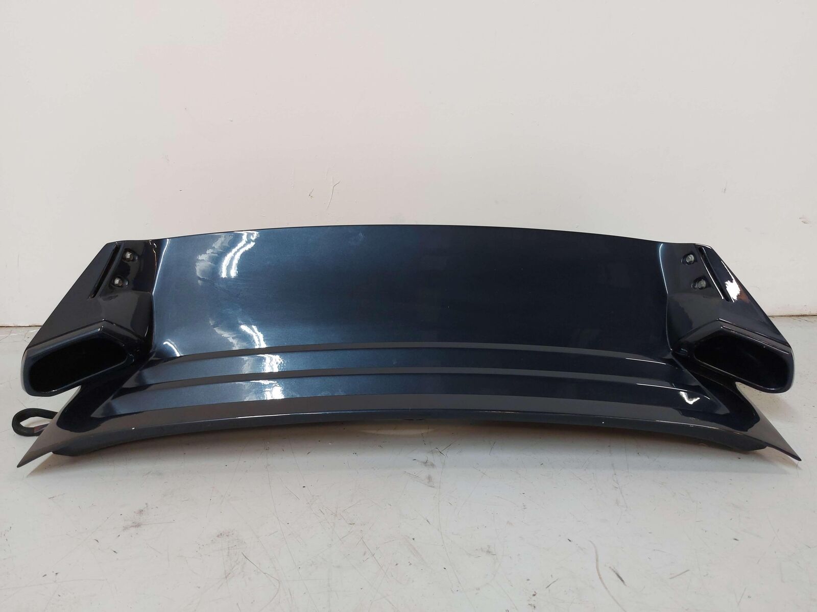 Techart Engine Trunk Deck Lid Spoiler for 05-13 Porsche 911 997 Turbo Coupe Blue