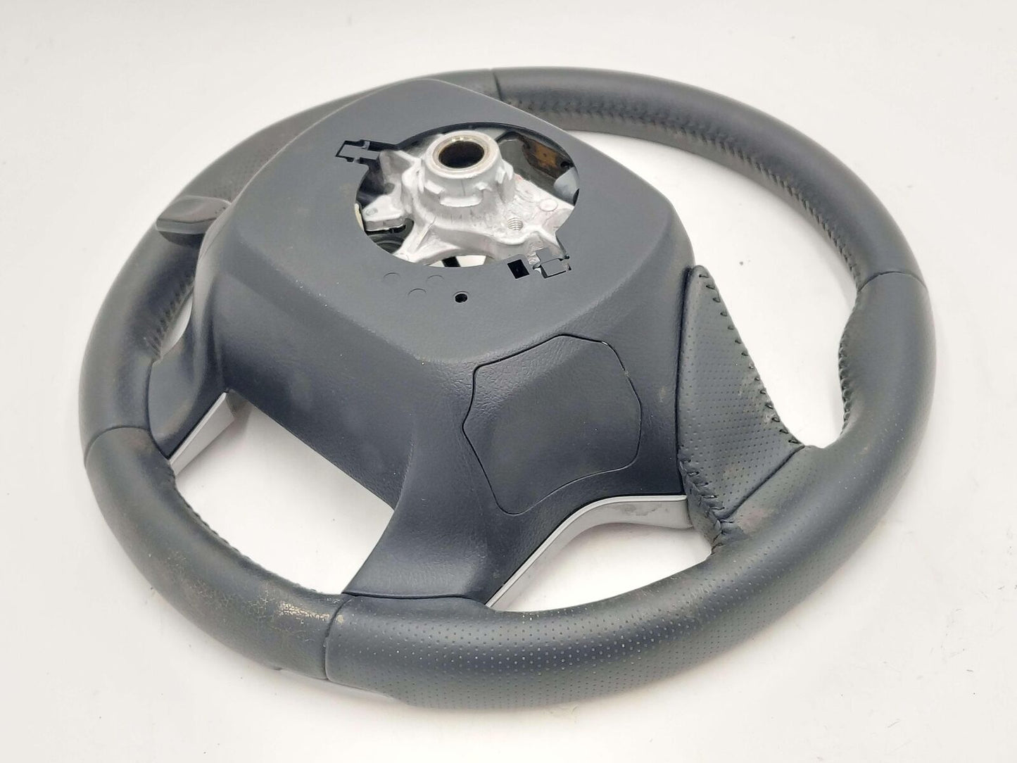 10-23 TOYOTA 4RUNNER STEERING WHEEL BLACK LEATHER LA24 4510035540C0 *WORN*