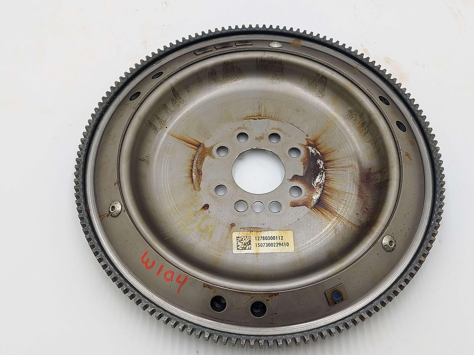 15 MERCEDES C63S AMG W205 SEDAN ENGINE MOTOR FLYWHEEL