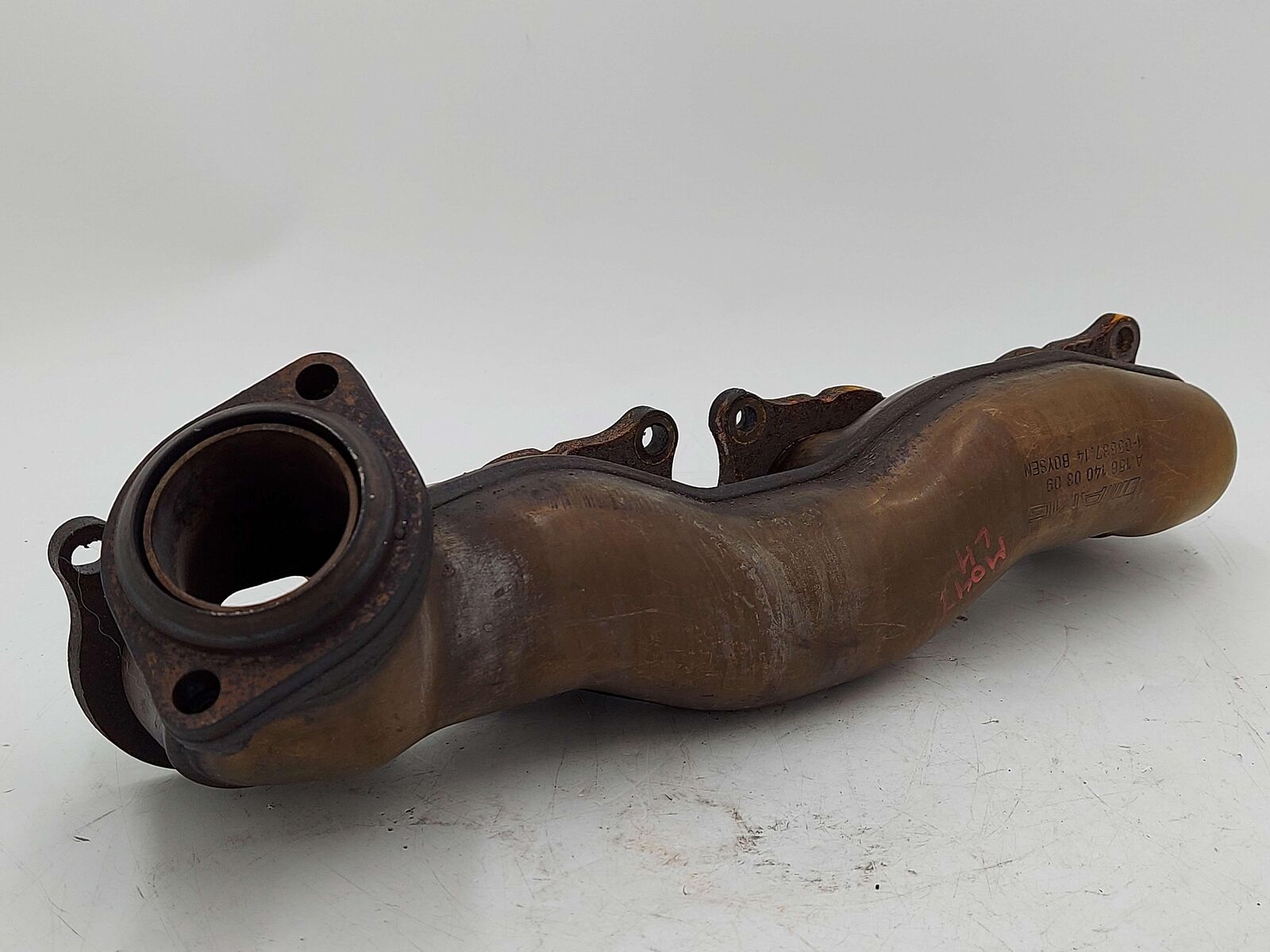 08-10 Mercedes S63 LH Left Exhaust Manifold A1561400309