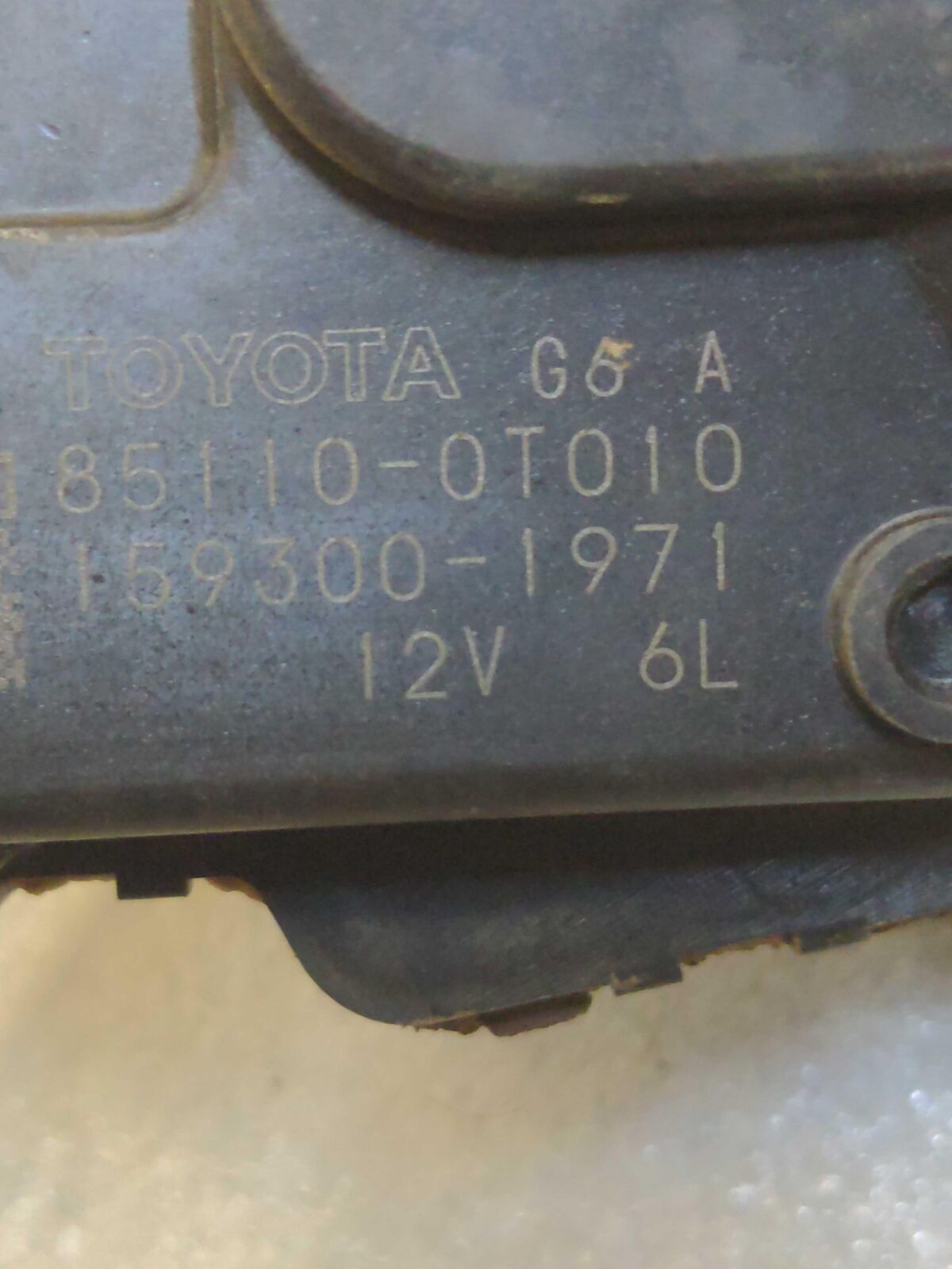 09-16 TOYOTA VENZA Front Windshield Wiper Motor 851100T010 1593001971