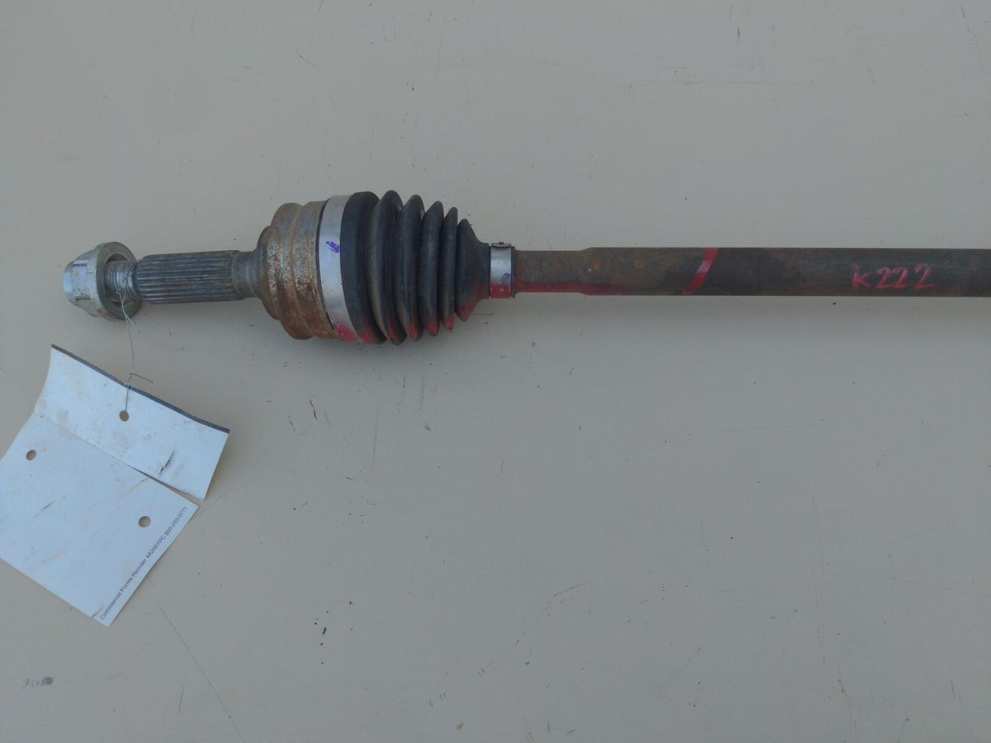 16-18 MITSUBISHI OUTLANDER Rear RH Right CV Axle Shaft GT SE SEL