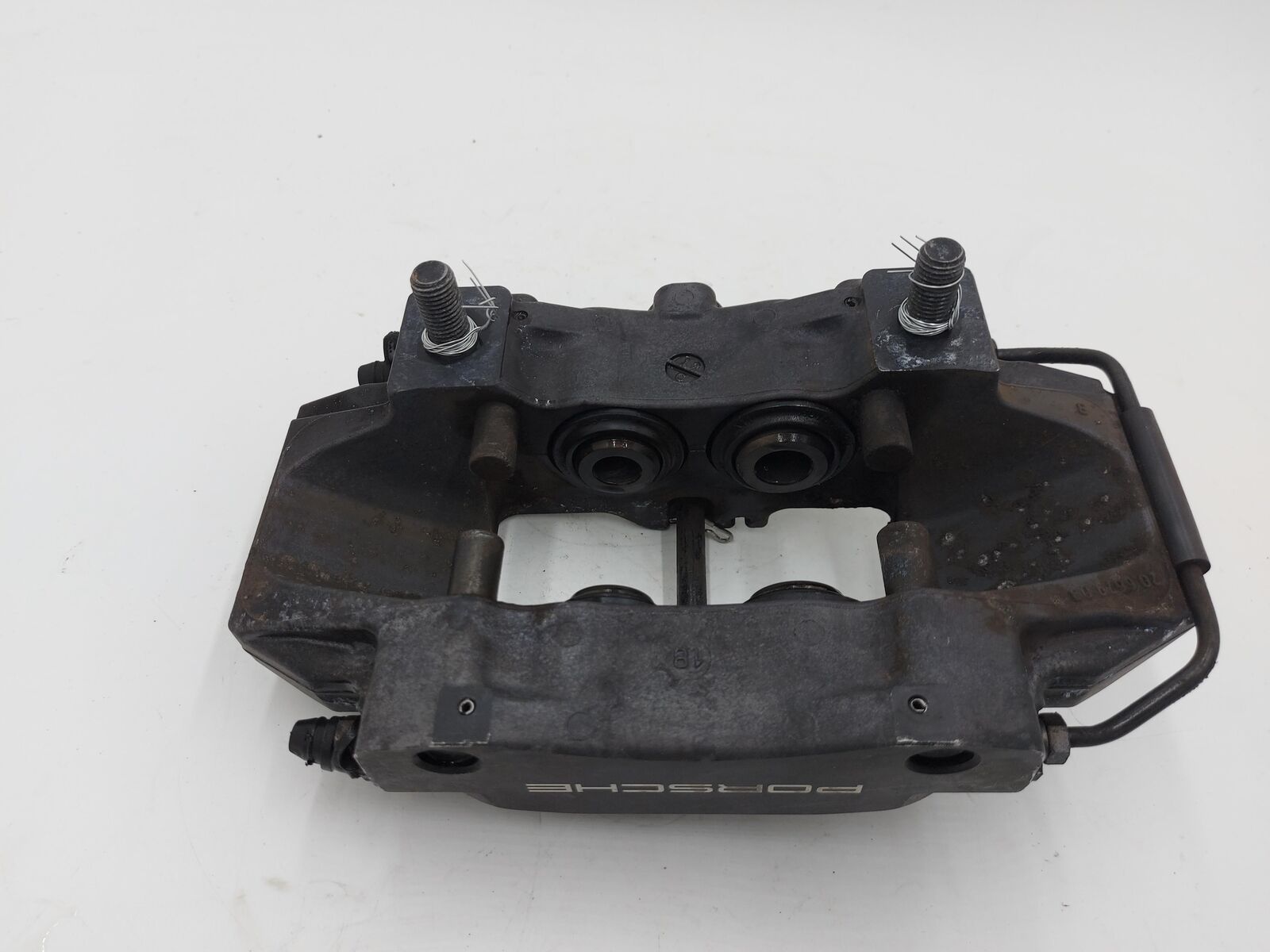 17-19 PORSCHE CAYMAN 718 REAR LEFT BRAKE CALIPER 98635242303