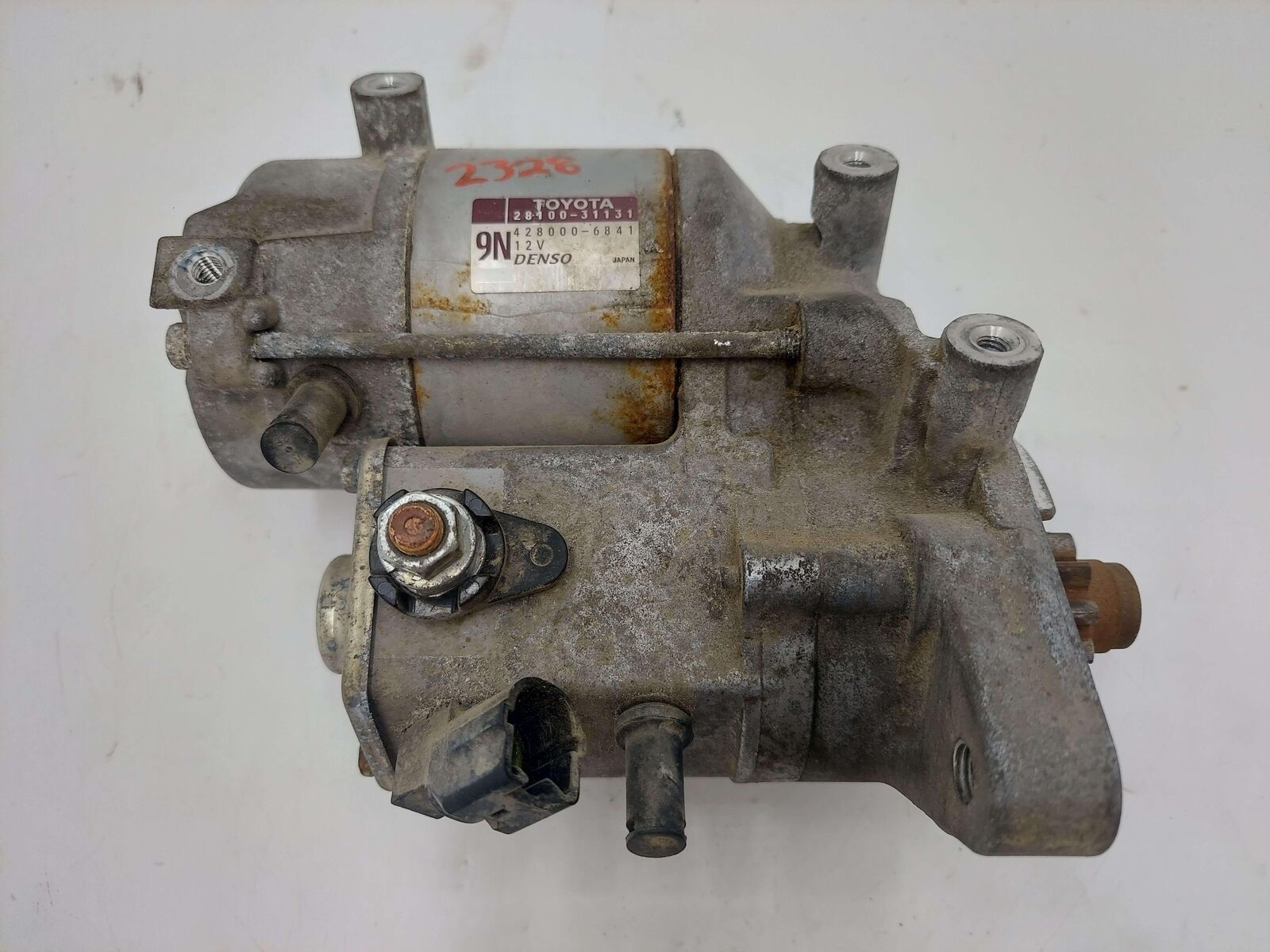 10-23 TOYOTA 4RUNNER ENGINE MOTOR STARTER MOTOR 4.0L 28100-31131