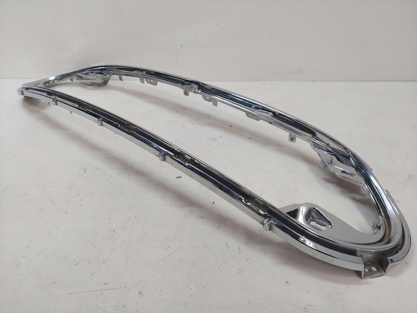 2014 TESLA S CHROME GRILLE SURROUND 1017414-00-D