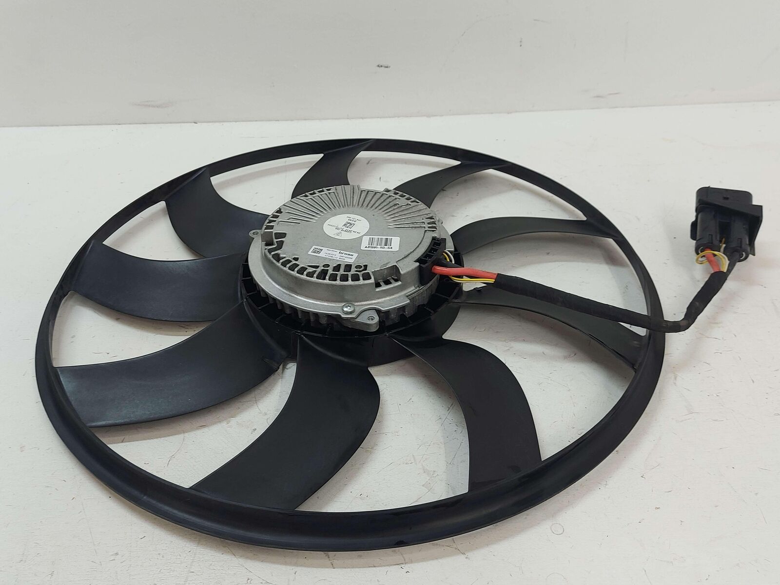 11-18 PORSCHE CAYENNE ELECTRIC RADIATOR COOLING FAN W/ MOTOR 4.8L 7P5121203