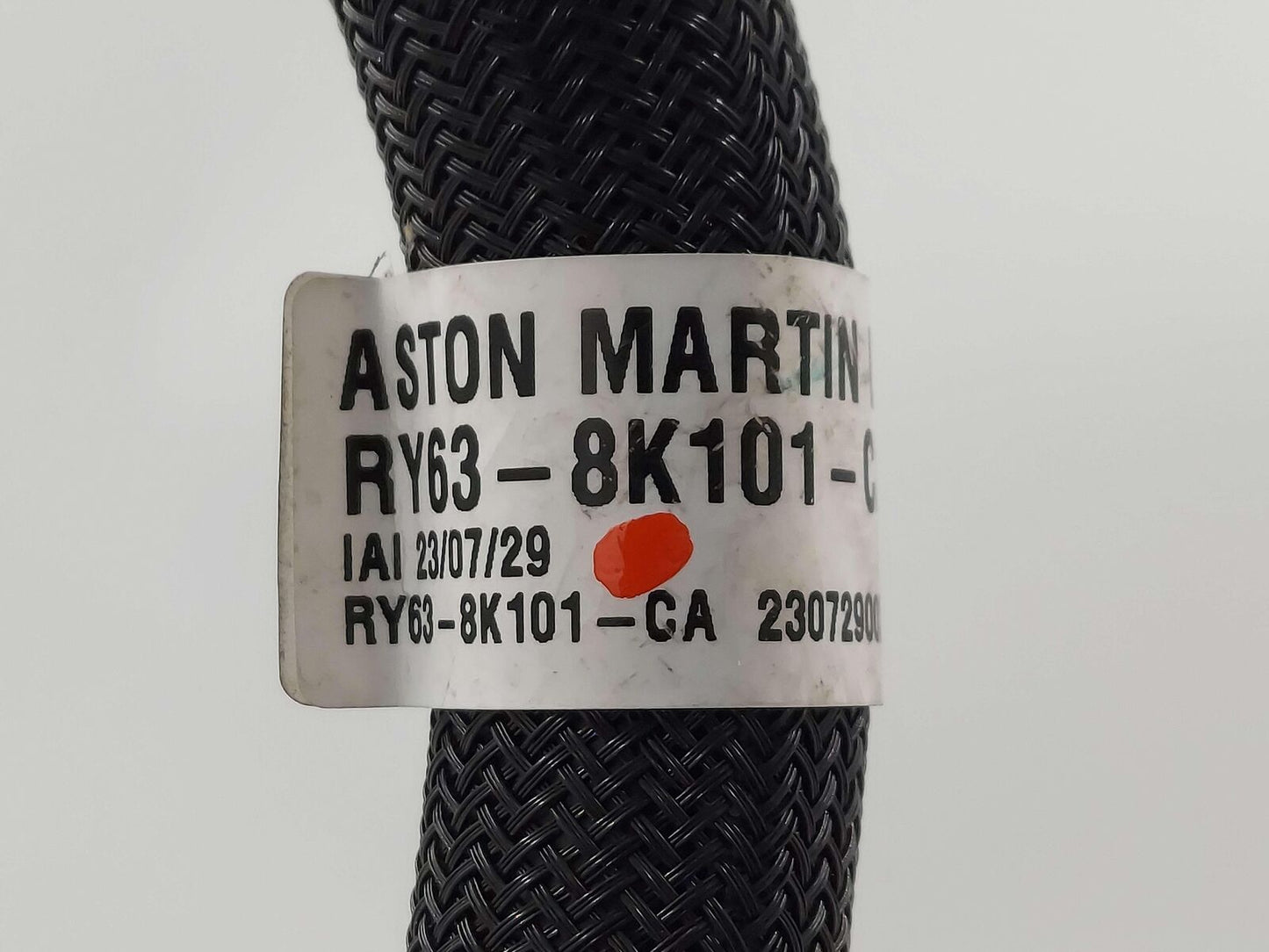 2024 ASTON MARTIN DB12 VOLANTE WATER COOLANT LINE HOSE PIPE RY63-8K101-CA