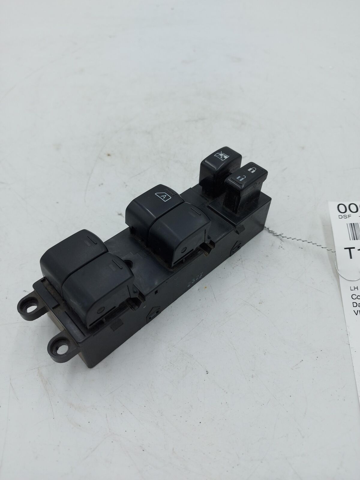 2012 SUBARU IMPREZA FRONT LH LEFT Door Power Window Master Switch F15-157572