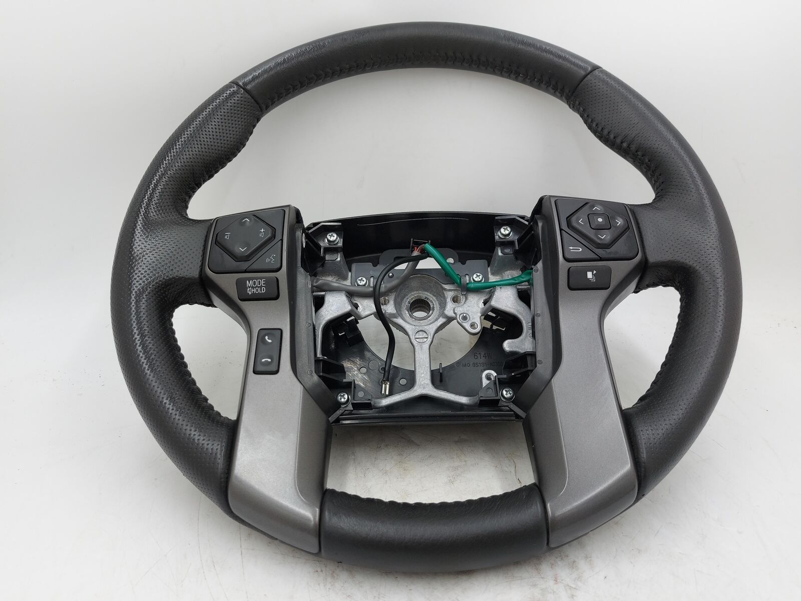 16-22 Toyota Tacoma Crew Cab Steering Wheel Black Leather Limited TRD PRO *notes