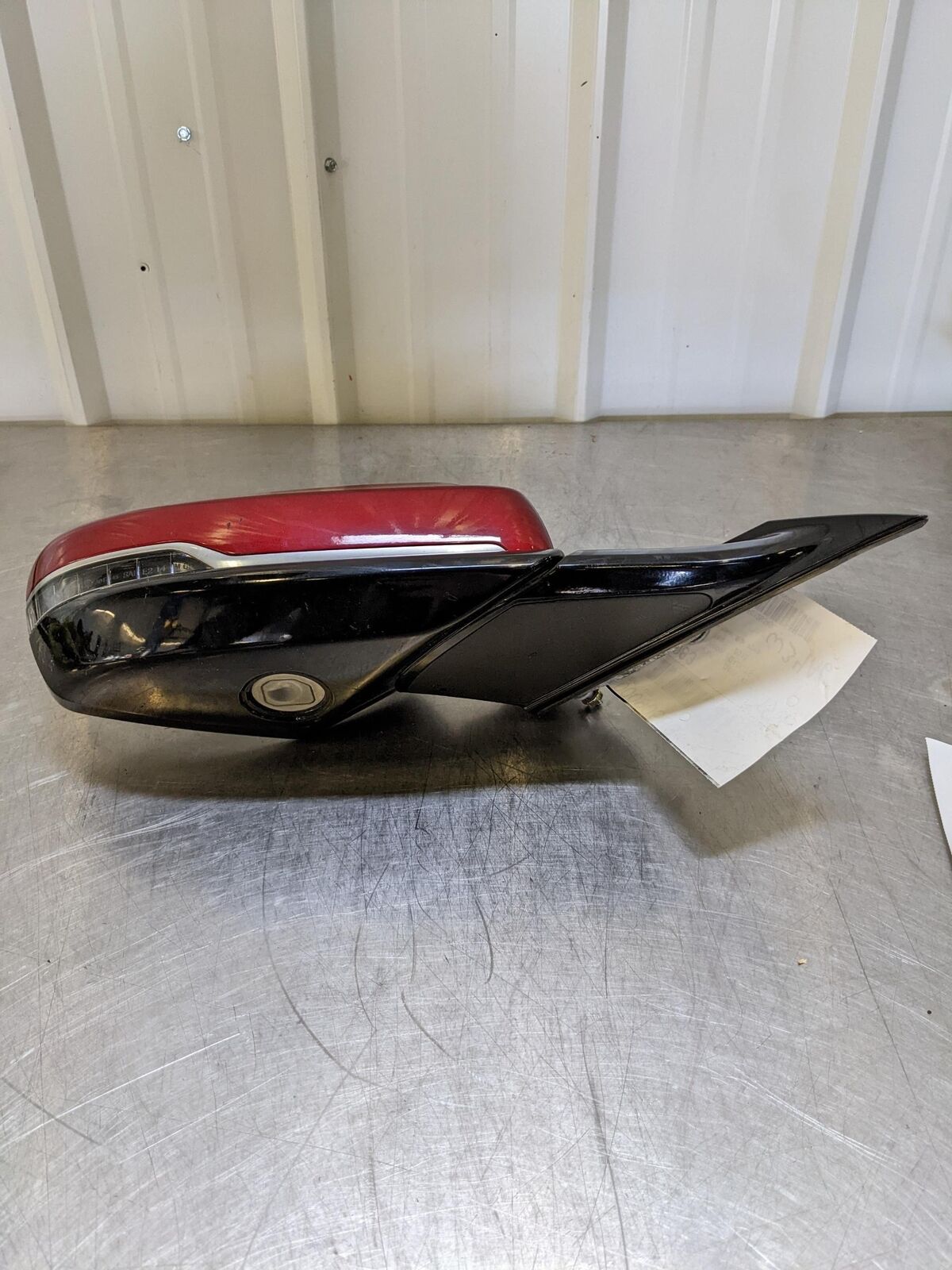 💥15-19 CADILLAC CTS RH Right Door Mirror Red Blind Spot integrated turn signal