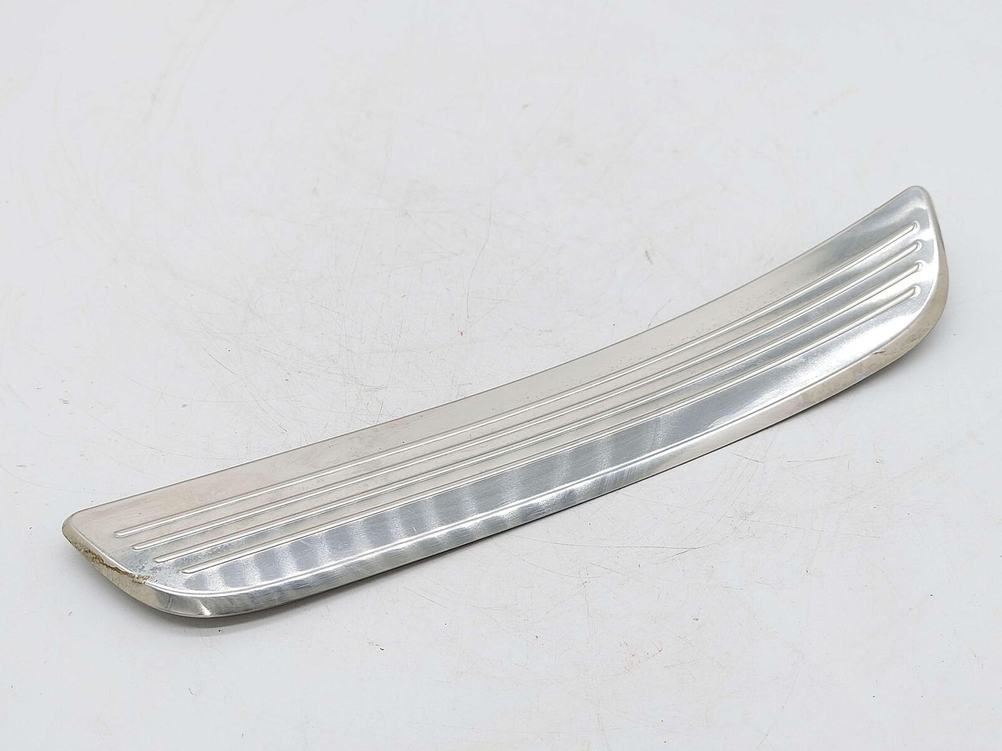 19 Mercedes E63s AMG W213 Rear LH Left Door Scuff Sill Plate Chrome A2056800135