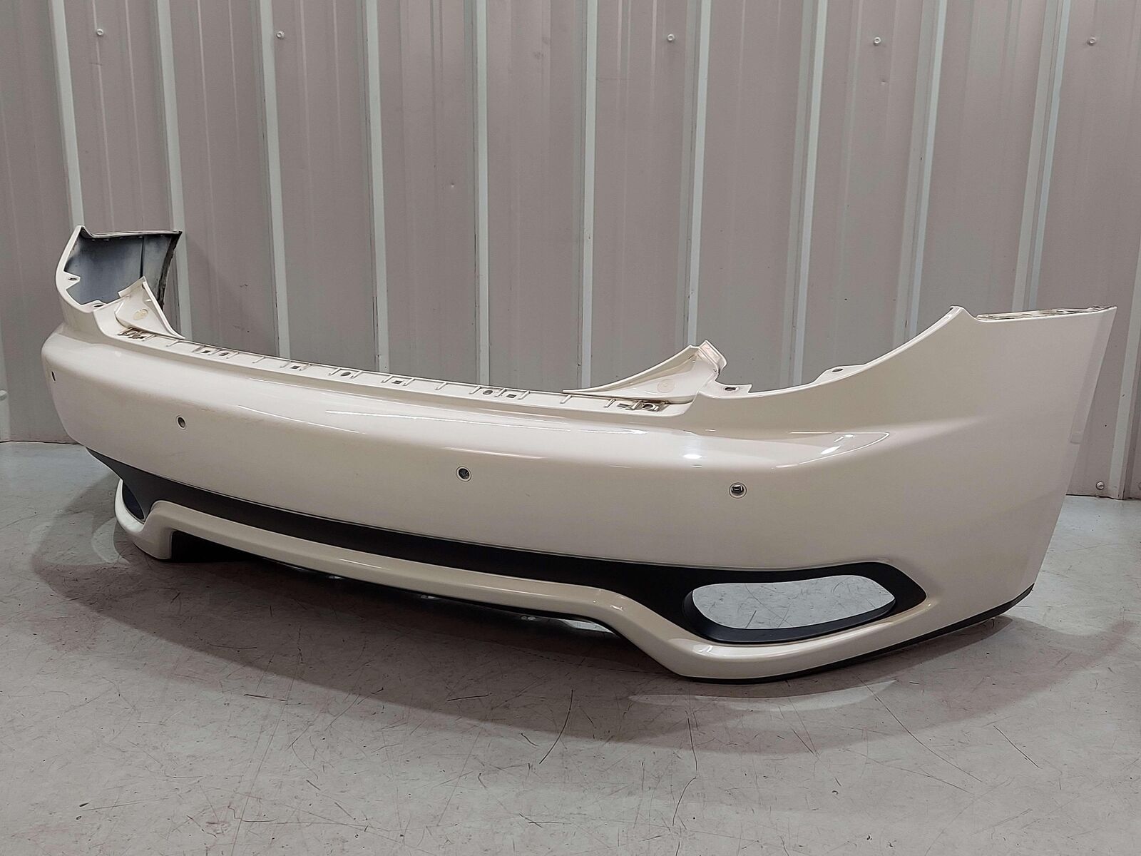 2010 Maserati GranTurismo S M145 Coupe REAR BUMPER BIANCO ELDORADO WHITE