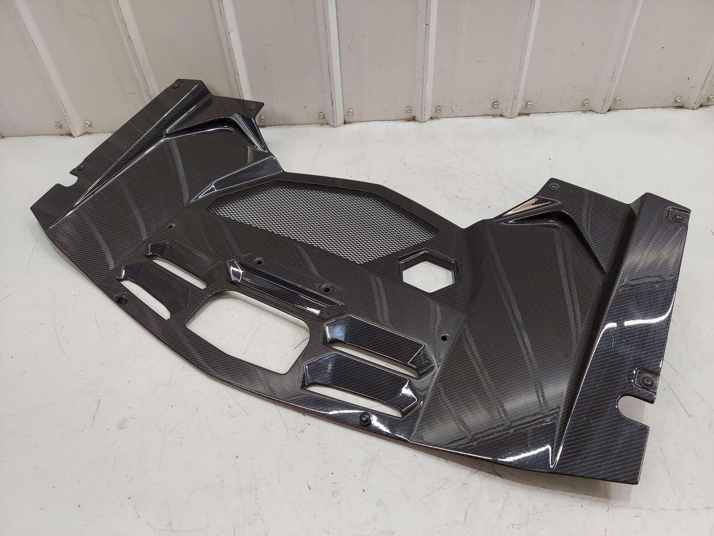 2018 LAMBORGHINI AVENTADOR S LP740-4 ENGINE BAY CARBON FIBER TRIM KIT *NOTE