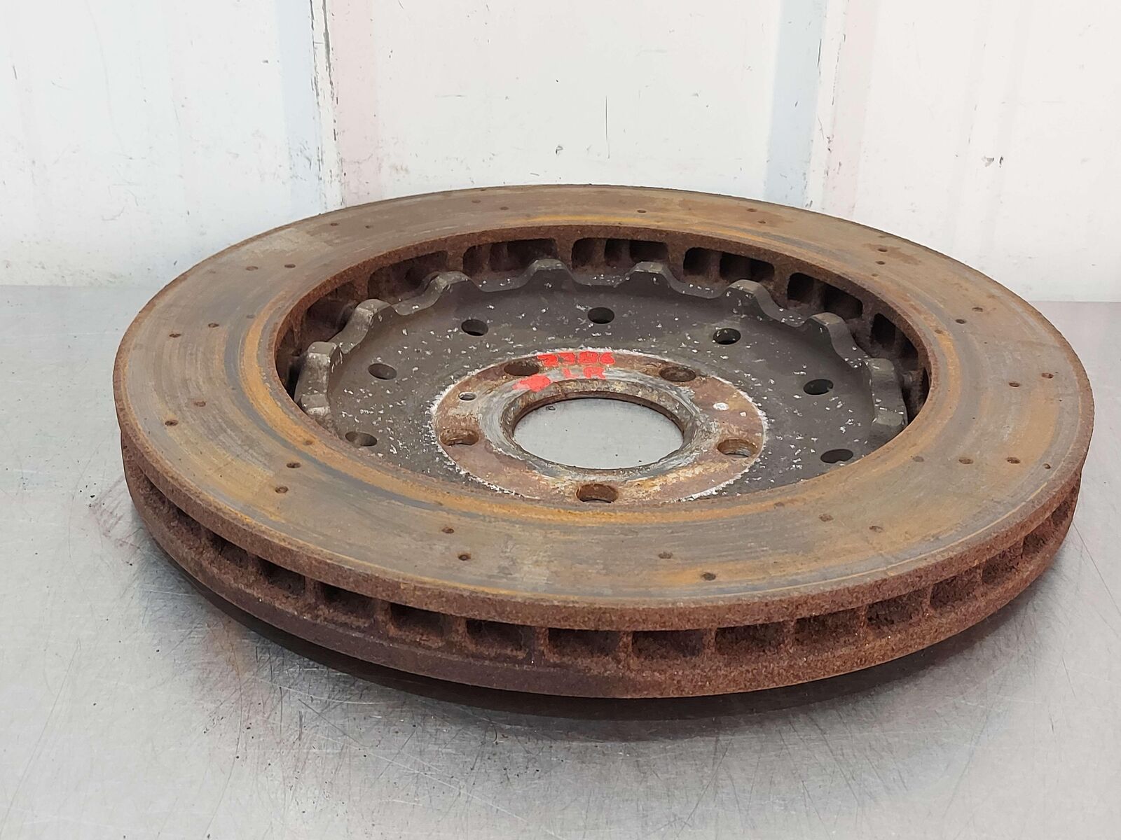 08-13 AUDI R8 REAR BRAKE DISC ROTOR 420615601E