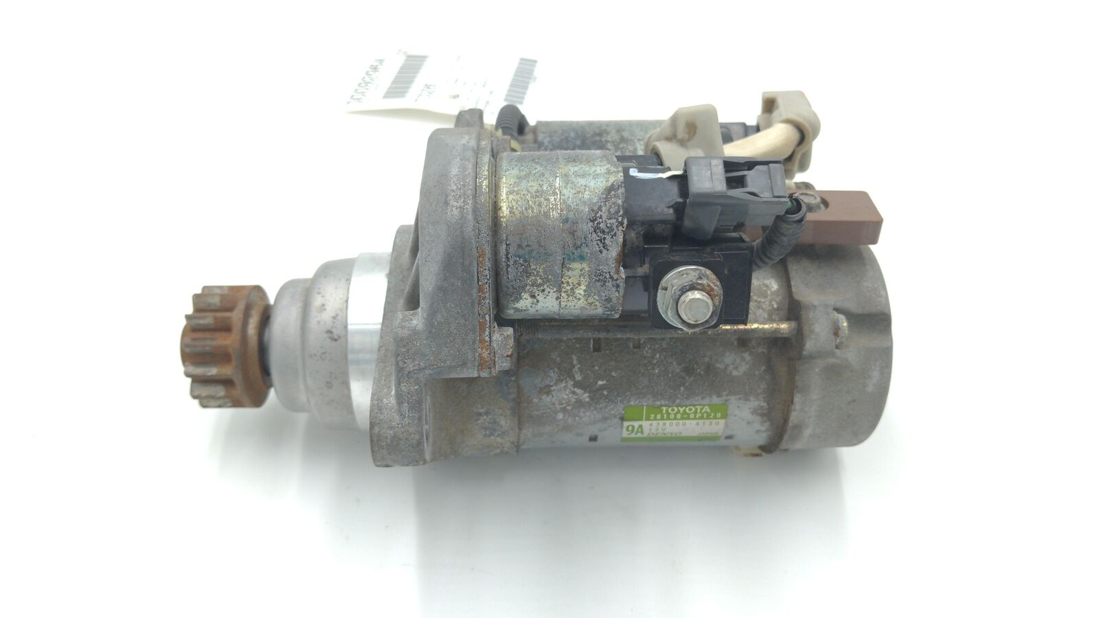 17-19 TOYOTA HIGHLANDER 3.5L Starter Motor 28100-0P120 438000-4130 123K KM'S