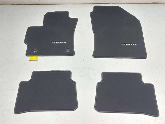 2019 TOYOTA COROLLA FLOOR MAT BLACK CARPET OEM PT956-12191-02 *NEW IN BAG*