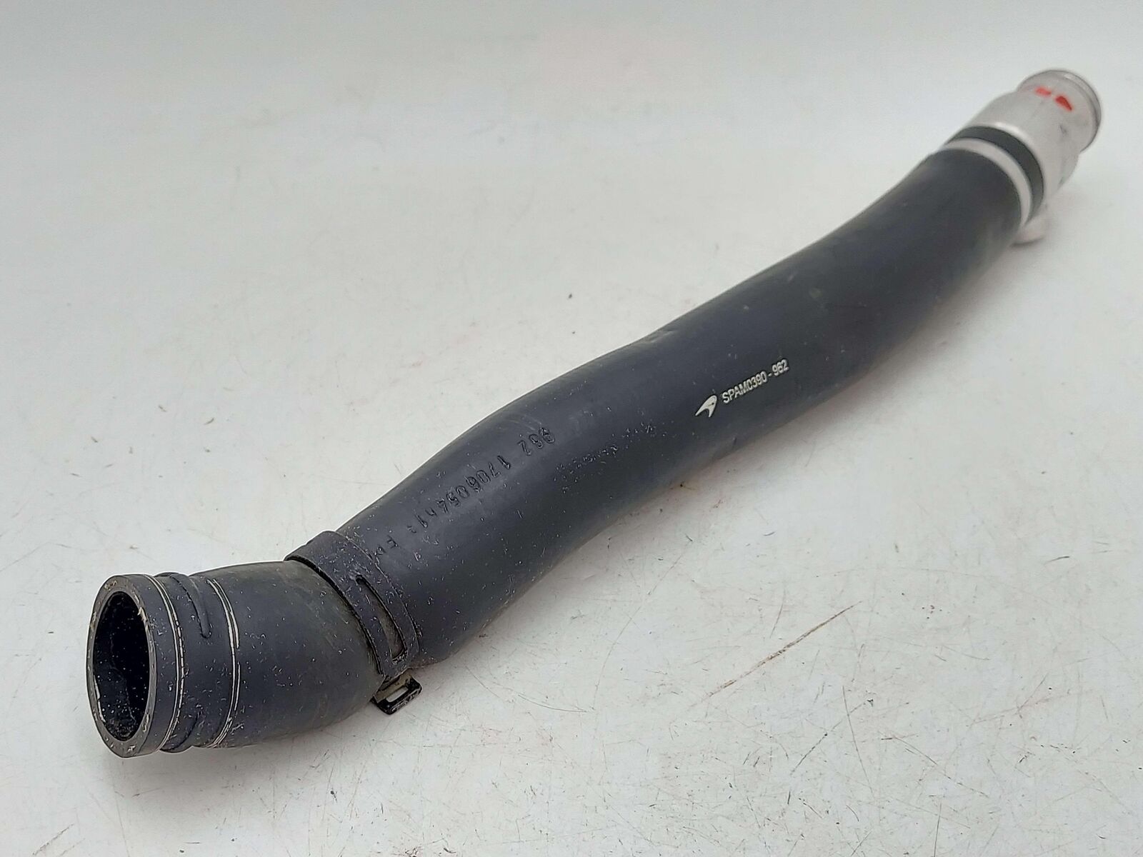 2018 Mclaren 570s Rear RH Right Upper Rad Hose SPAM0390-962