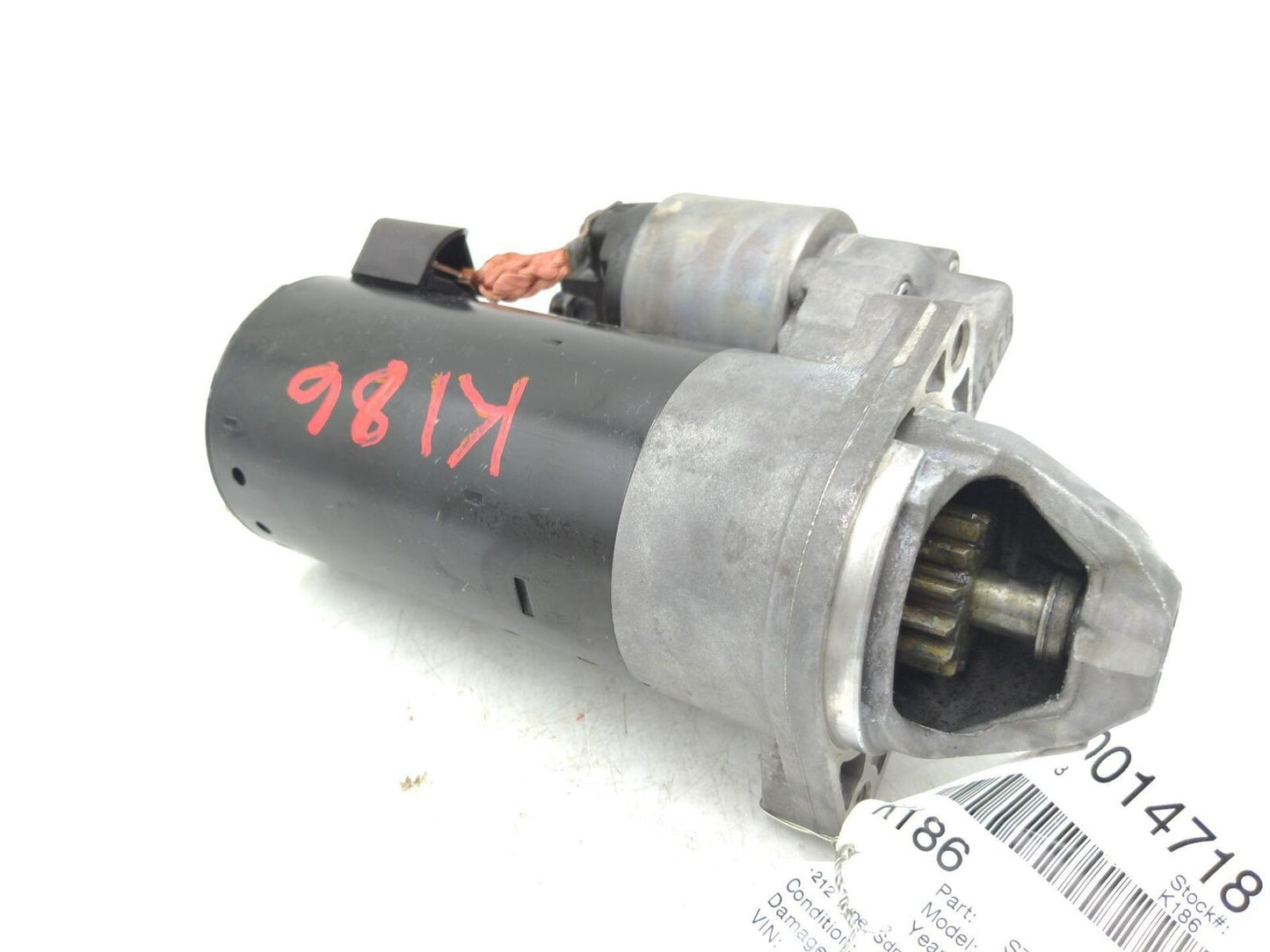 14 15 16 MERCEDES E250 Starter Motor A6519064300 212 Type Sdn E250