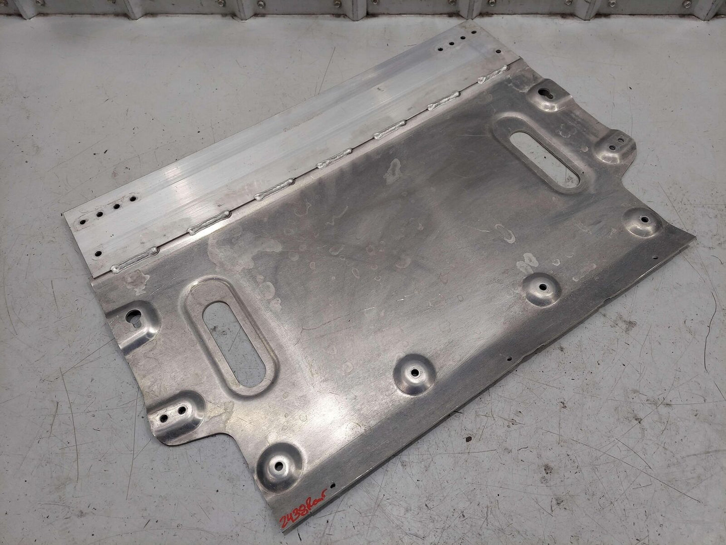 2024 ASTON MARTIN DB12 VOLANTE REAR UNDER BODY GUARD SKID PLATE ALUMINUM *NOTE